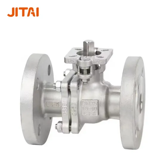 2 Piece Oil Free Fire Safe Stainless Steel Oxygen Ball Valve