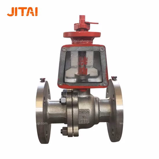 2 Piece Oil Free Fire Safe Stainless Steel Oxygen Ball Valve