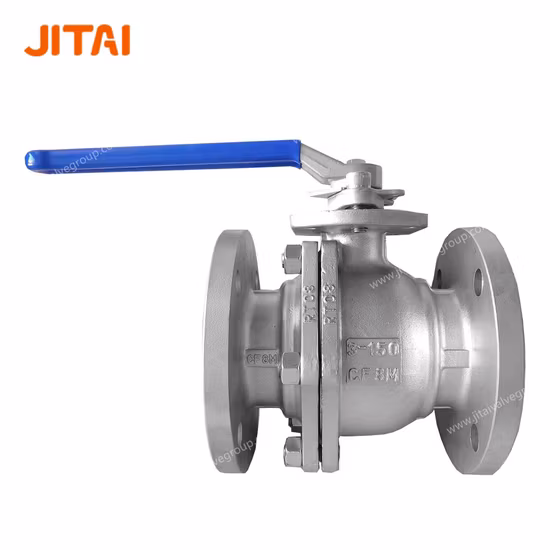 2 Piece Oil Free Fire Safe Stainless Steel Oxygen Ball Valve