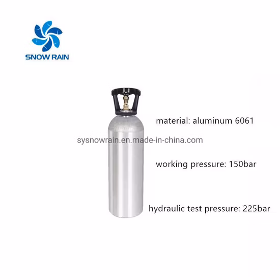 Manufacturer Direct Sale Promotion Popular High Pressure Seamless Aluminum CO2 Gas Cylinder