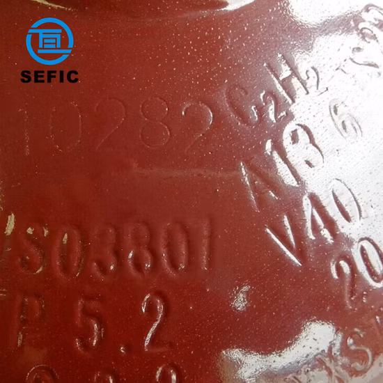 Sefic Venta caliente de CO2 Cilindro de gas de CO2 de acero industrial 40L 50L 68L