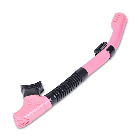 Tubo de snorkel con tapa seca, boquilla cómoda uno